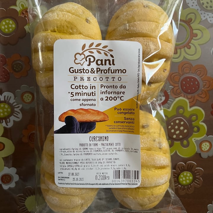 photo of Panì pane alla curcuma shared by @fedebonny on  12 Sep 2023 - review