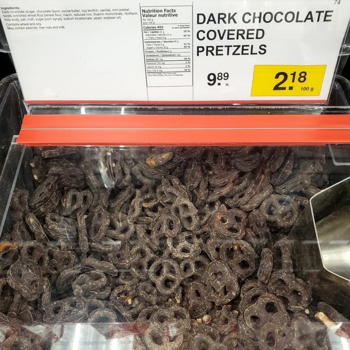Bulk Barn Dark Chocolate Covered Pretzels Review abillion