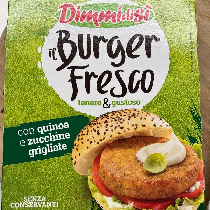 photo of Dimmidisi Burger con quinoa e zucchine grigliate shared by @ariannaduina on  07 Jan 2024 - review