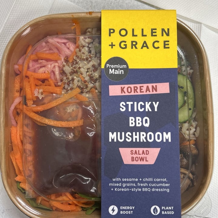 photo of Pollen + Grace Korean Sticky Bbq Mushroom shared by @carolinecherie on  19 May 2024 - review