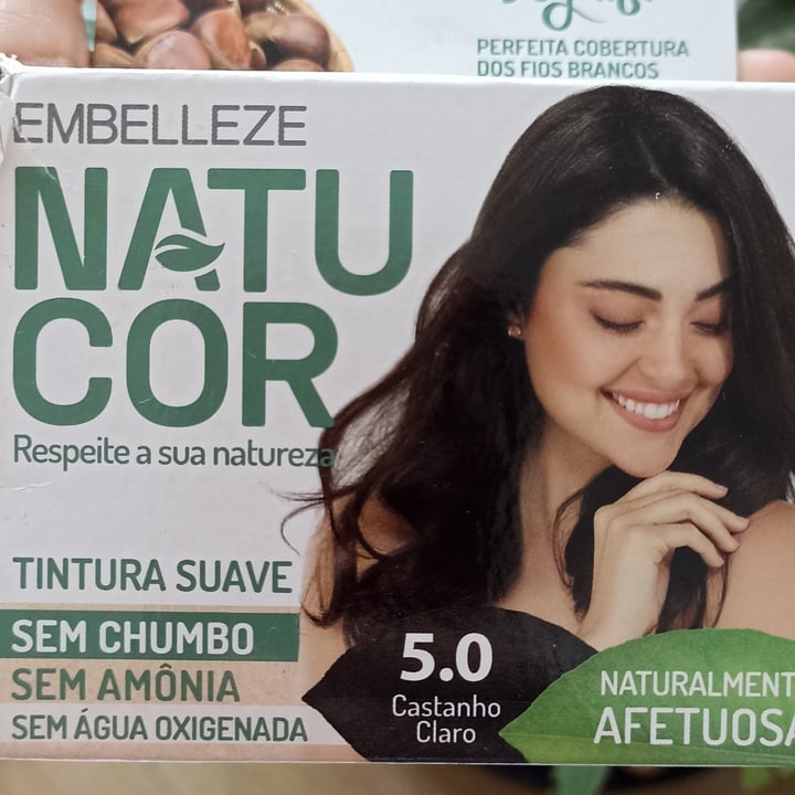 photo of Embeleze natucor Coloração shared by @gabicaetano on  22 Nov 2023 - review
