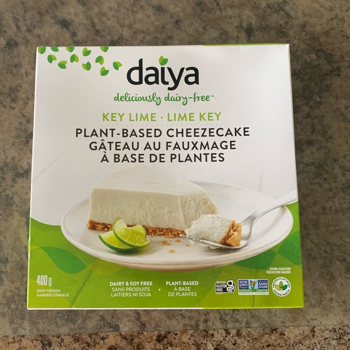 photo of Daiya Key Lime Cheezecake shared by @louisg on  06 Oct 2023 - review