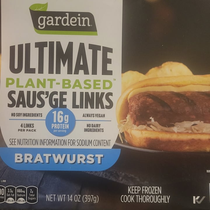 photo of Gardein Ultimate Plant Based Saus’ge Links shared by @migithealien on  19 Aug 2024 - review