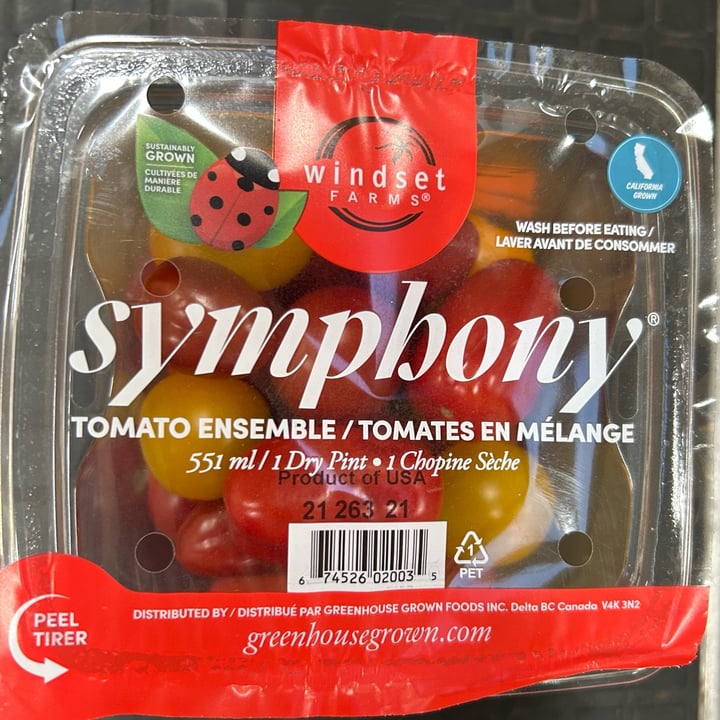 photo of Windset Farms Symphony Tomato Ensemble shared by @rochi09 on  06 Oct 2025 - review