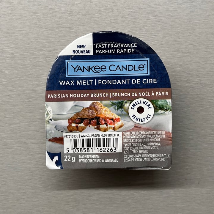 photo of Yankee candle Parisian holiday brunch shared by @risajanda on  06 May 2025 - review