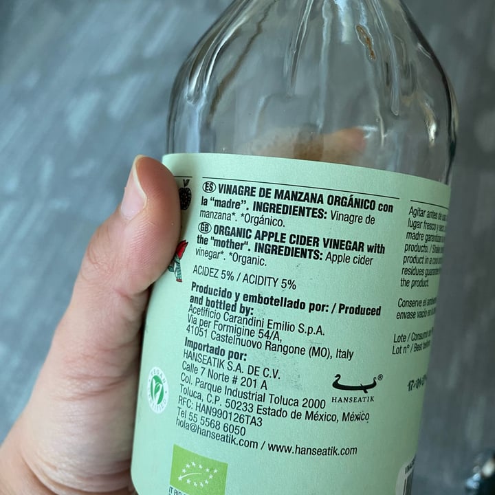 photo of Carandini Vinagre De Manzana shared by @elenapera on  30 May 2024 - review