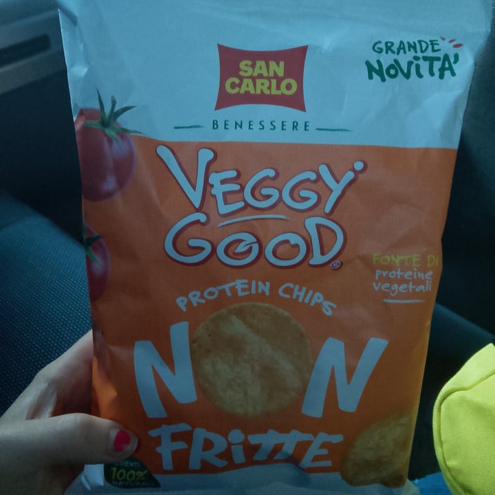 photo of San Carlo veggy good protein chips shared by @marydrago3 on  04 Oct 2025 - review