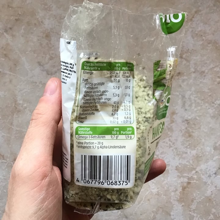 photo of dmBio Semi di canapa shared by @nononorae on  16 Apr 2025 - review