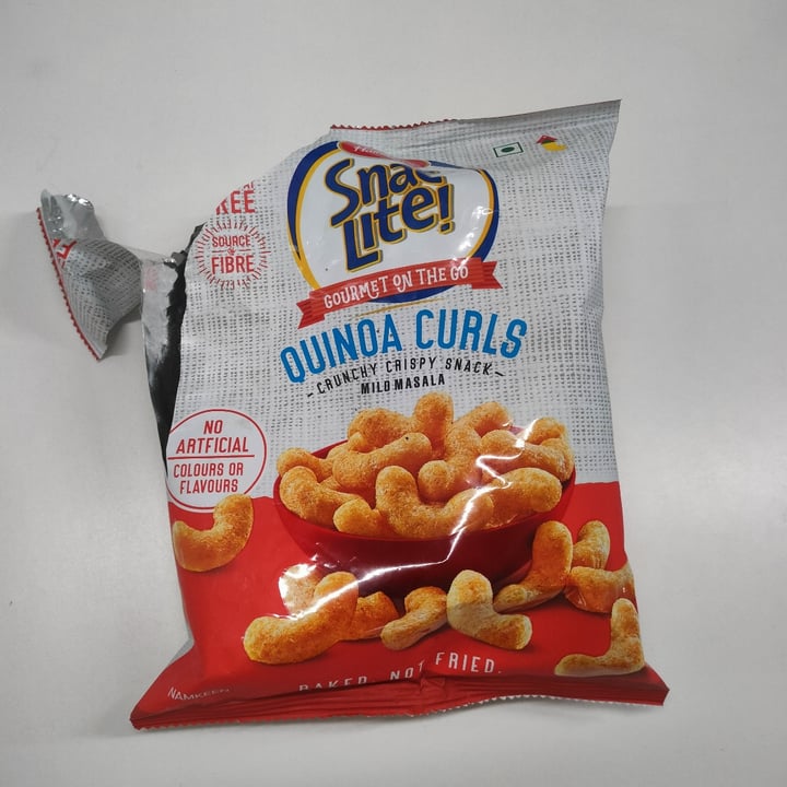 photo of Haldiram’s snack lite quinoa curls shared by @riyanair on  11 Dec 2023 - review