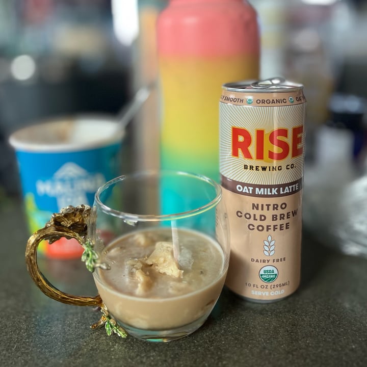 photo of Rise brewing co . Oat Milk Latte Nitro Cold Brew Coffee shared by @bandita on  21 Apr 2024 - review