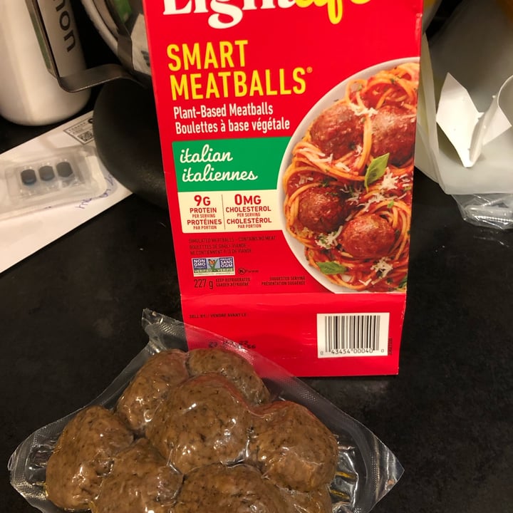 photo of Lightlife Smart Menu Plant Based Meatballs shared by @lindsaymcmindsay on  27 Nov 2023 - review