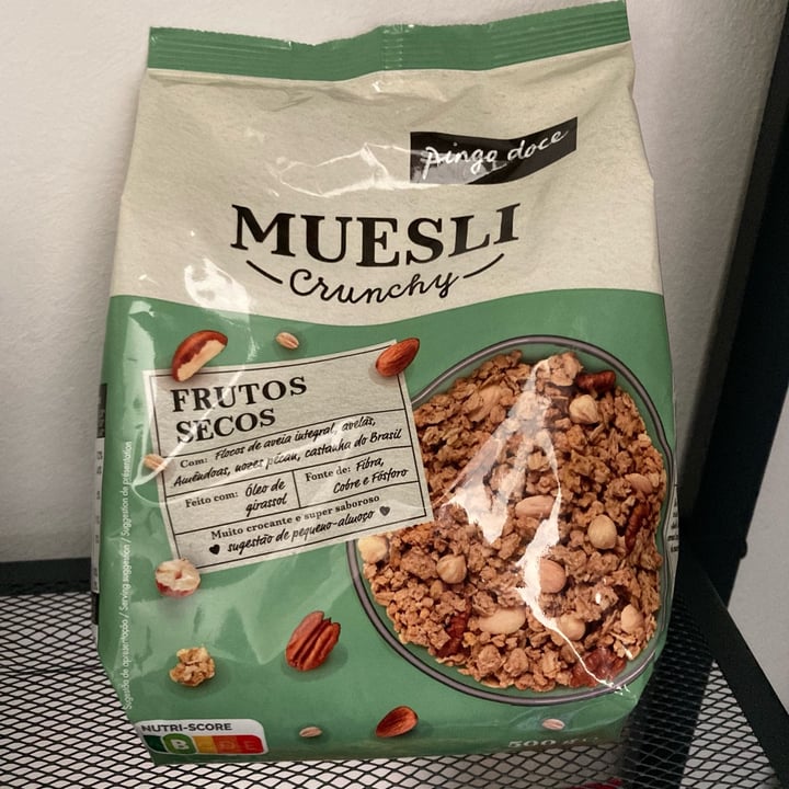 photo of Pingo doce Muesli Crunchy Frutos secos shared by @vy on  11 Mar 2024 - review