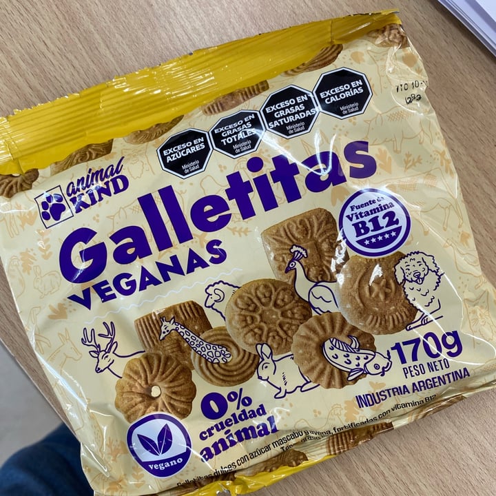 photo of Animal kind Galletitas Veganas Vainilla shared by @valexika on  24 Dec 2023 - review