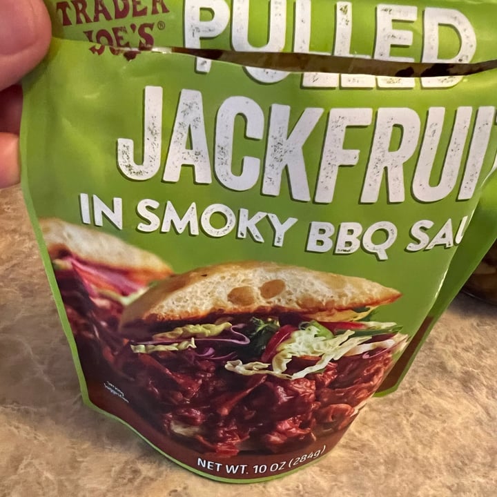 photo of Trader Joe's Pulled Jackfruit in Smoky BBQ Sauce shared by @allycat38 on  03 Oct 2023 - review