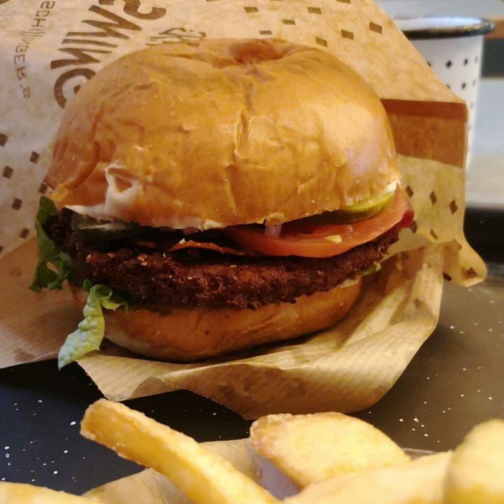 photo of Swing Kitchen - Real Vegan Burger Bacon Burger shared by @shyimon on  16 Aug 2024 - review