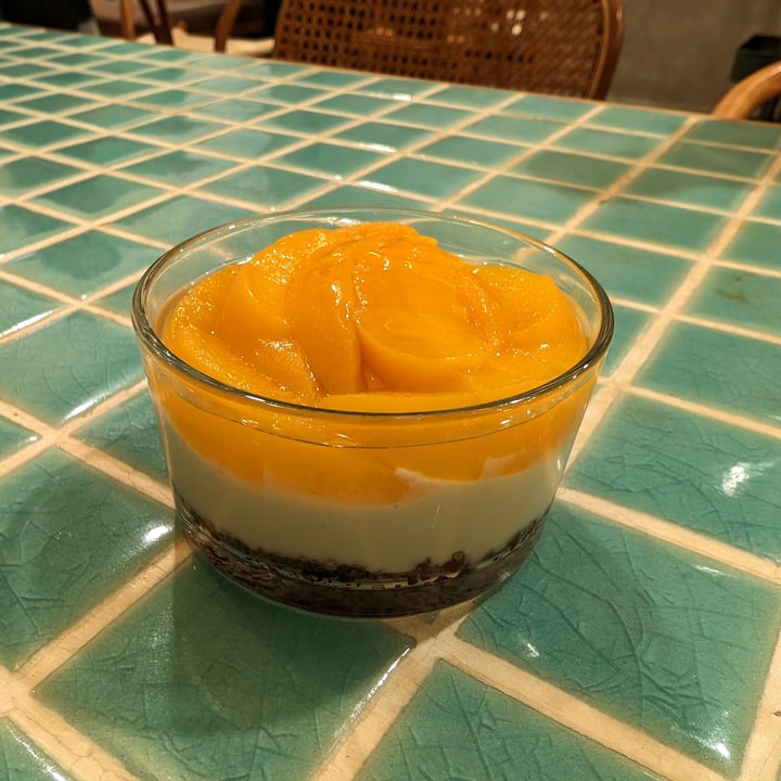 photo of The Vegan Place (Hartamas) Peach Cheesecake shared by @stevenneoh on  09 Feb 2024 - review