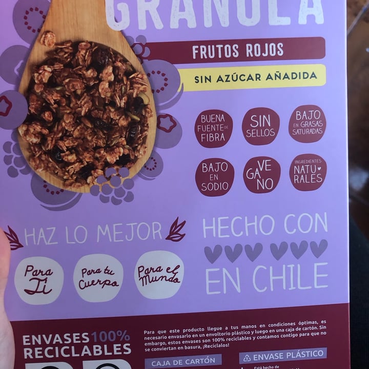 photo of Wild Soul Granola Frutos Rojos shared by @roseylovesveggies on  19 Mar 2024 - review