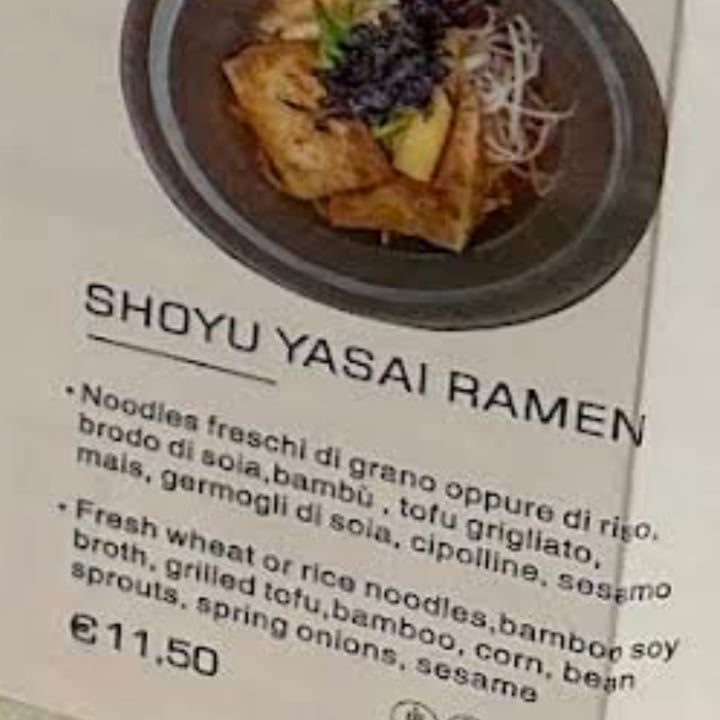 photo of Saikou Ramen & Sushi Shoyu Yasai Ramen con Spaghetti di Riso shared by @v3ronica on  17 Jan 2025 - review