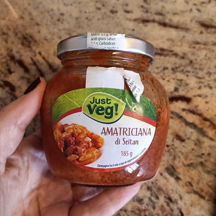 photo of Just Veg! (ALDI Italy) amatriciana di seitan shared by @moniquepn on  04 Mar 2024 - review