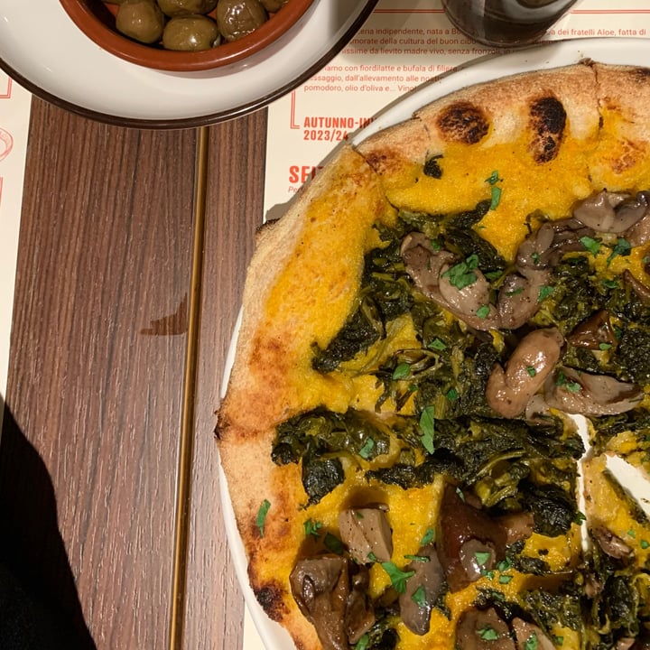 photo of Berberè Colonne Zucca e funghi - Pizza shared by @tecla on  24 Jan 2024 - review