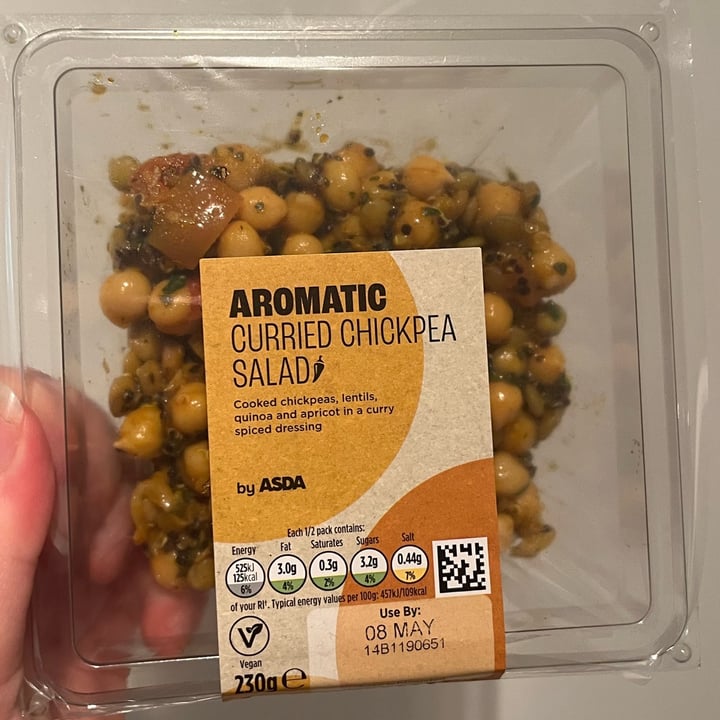 photo of ASDA Curried Chickpea Salad shared by @eilidhm on  08 May 2024 - review