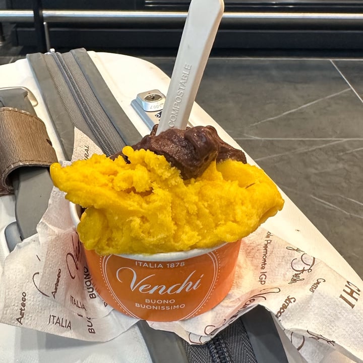photo of Venchi gelato mango e cioccolato azteco shared by @saradiv on  05 Sep 2023 - review