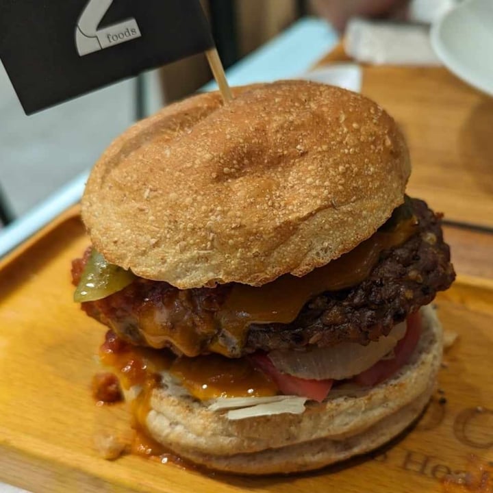 photo of 2foods 銀座ロフト店 Original Spicy Burger shared by @resilientelephant48 on  18 May 2024 - review