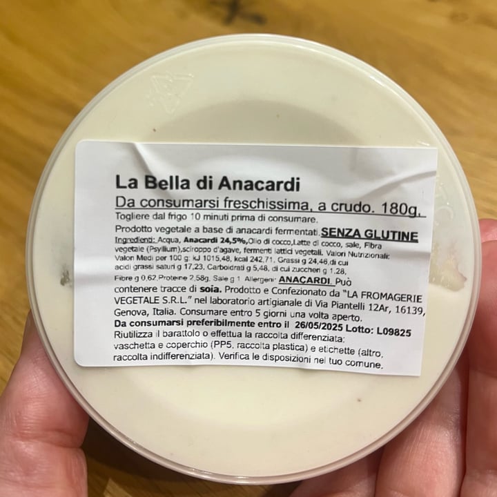 photo of Il CashewFicio Alternativa 100% vegetale alla Stracciatella di Burrata shared by @ales5andra on  27 Apr 2025 - review