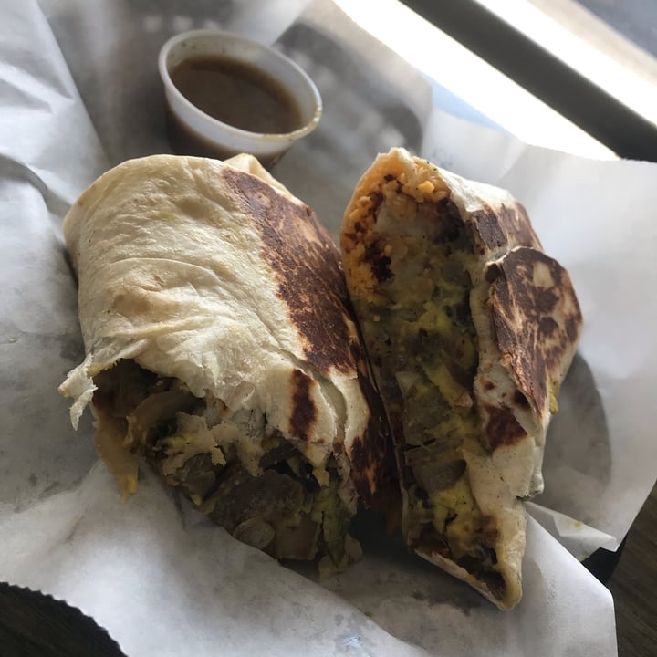 photo of Zammy's Vegan Kitchen Breakfast Burrito shared by @arronlee on  17 Apr 2024 - review