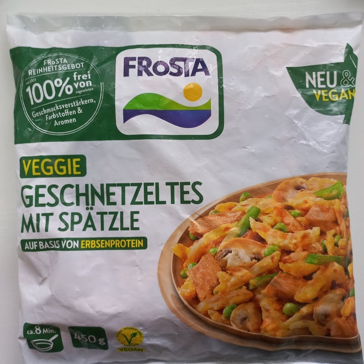 photo of Frosta Veggie Geschnetzeltes mit Spätzle shared by @punilu on  09 May 2024 - review