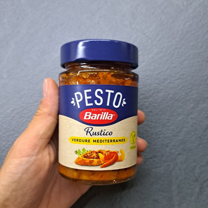 photo of Barilla Pesto Rustico Verdure Mediterranee shared by @ggiadap on  14 Oct 2024 - review