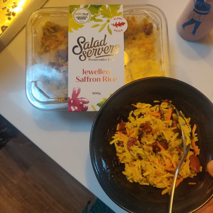 photo of Salad Servers Jewelled Saffron Rice shared by @cruzilla on  24 Dec 2023 - review