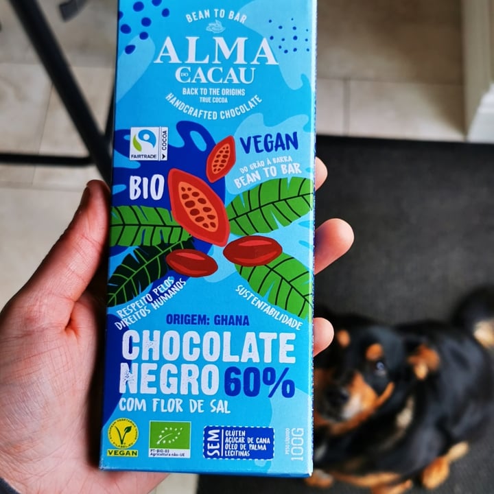 photo of Alma do Cacau Chocolate Negro 60% shared by @eilishhassett on  01 Apr 2024 - review