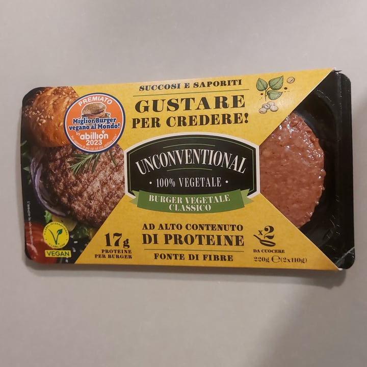 photo of Unconventional Burger Vegetale Classico - Classic Burger shared by @claireinblue on  30 Apr 2024 - review