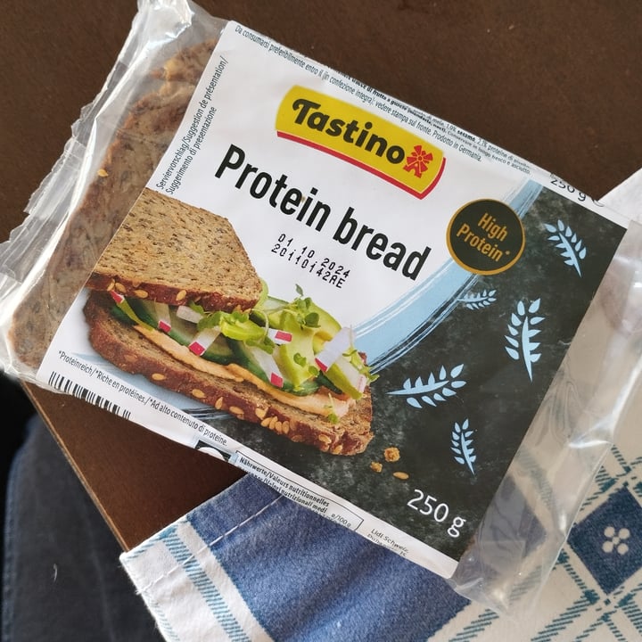photo of Tastino Protein Bread shared by @federicajackdanieles on  03 Feb 2024 - review
