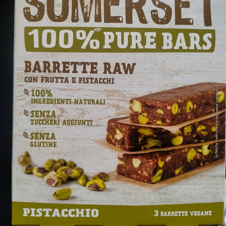 photo of Somerset Barrette Raw Con Frutta e Pistacchi shared by @clarita76 on  04 Apr 2024 - review
