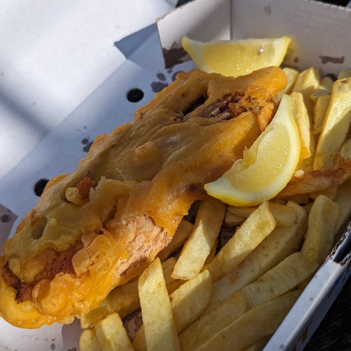 photo of Lucy's Chips Banana Blossom 'Fish' & Chips shared by @alicesabrina on  29 Aug 2023 - review