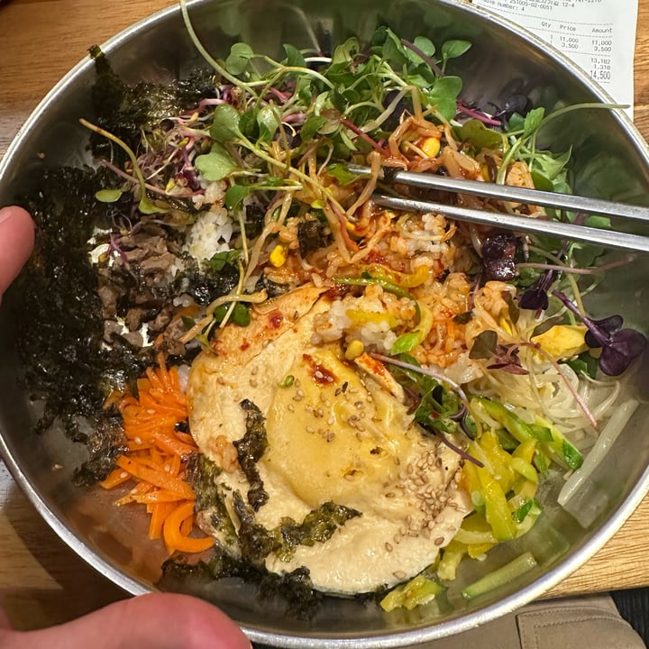 photo of 비건인사 (Vegan Insa) Bibimbap shared by @grumpycat on  06 Oct 2025 - review
