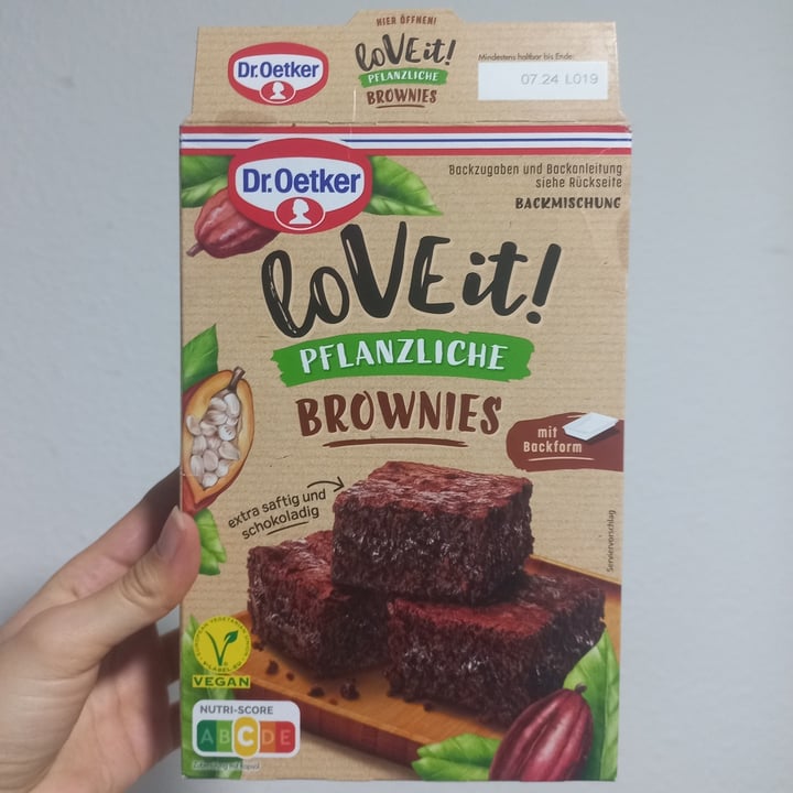 photo of Dr. Oetker Love It! Pflanzliche Brownies shared by @punilu on  08 Mar 2024 - review