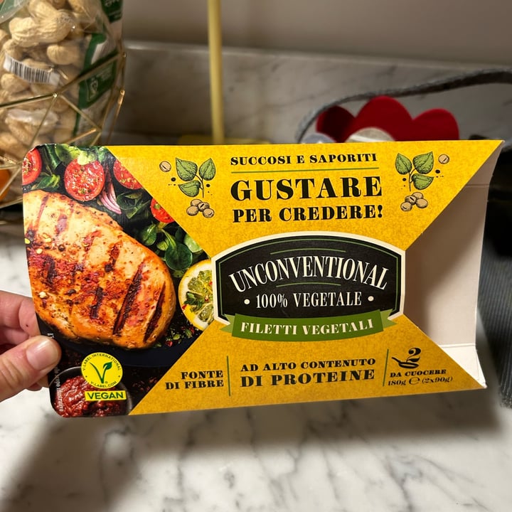 photo of Unconventional Filetti Vegetali 0% Pollo 100% Gusto - Plant Based Fillet shared by @terryble89 on  23 Nov 2024 - review
