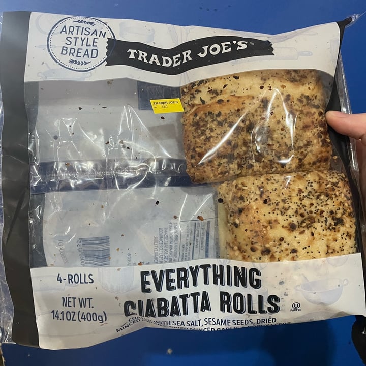 photo of Trader Joe's Everything ciabatta rolls shared by @srw4 on  10 Feb 2024 - review