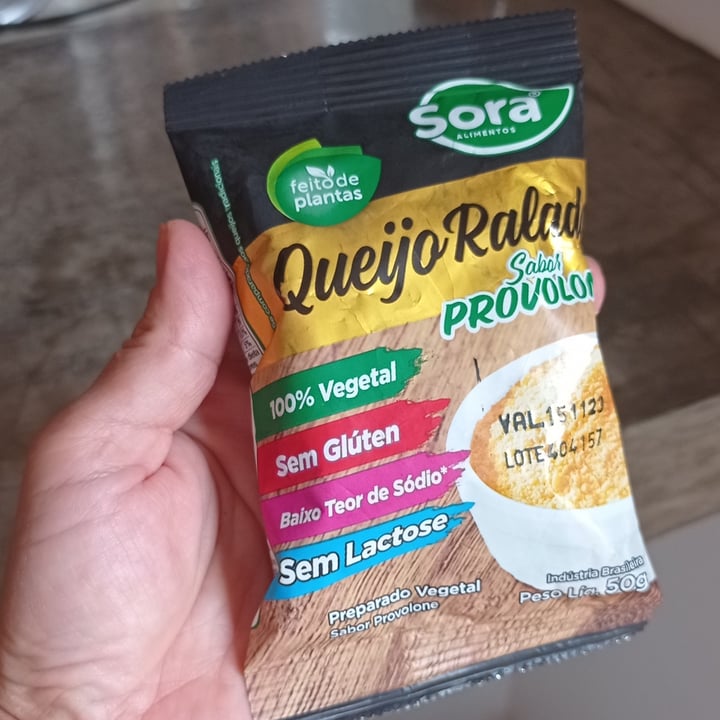 photo of Sora queijo ralado shared by @andreakavuka on  07 Sep 2023 - review