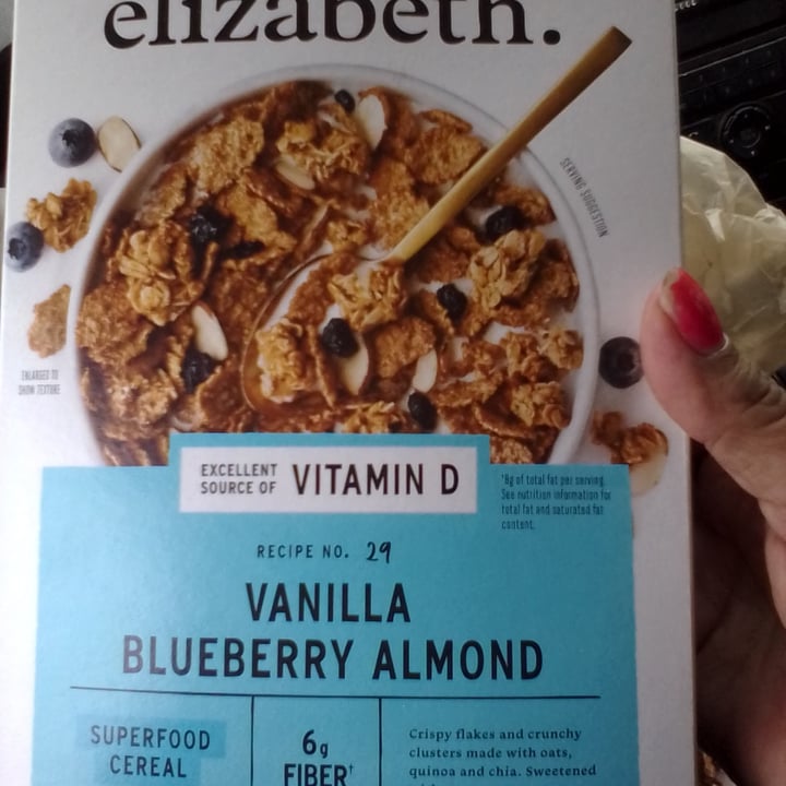 photo of Purely Elizabeth vanilla blueberry almond superfood cereal shared by @immortalv on  05 Mar 2024 - review
