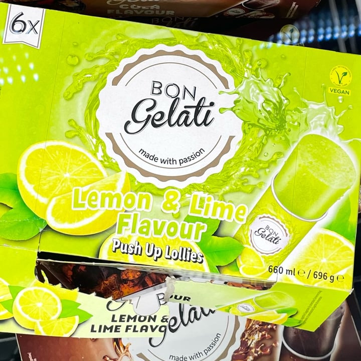 photo of Bon Gelati Lemon & Lime Flavour Push Up Lollies shared by @occhiverdinelmirino on  12 Sep 2025 - review