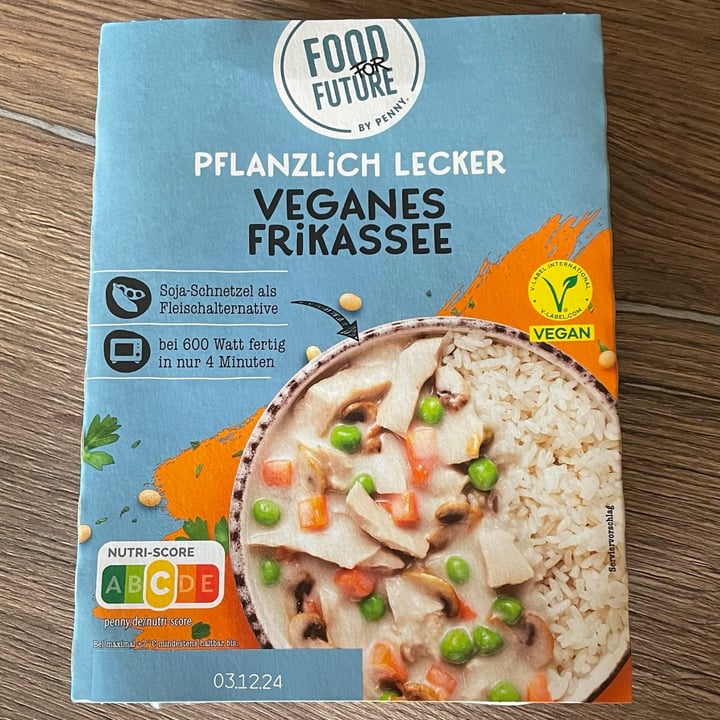 photo of Food For Future Veganes Frikassee shared by @plantsrock on  05 Nov 2024 - review