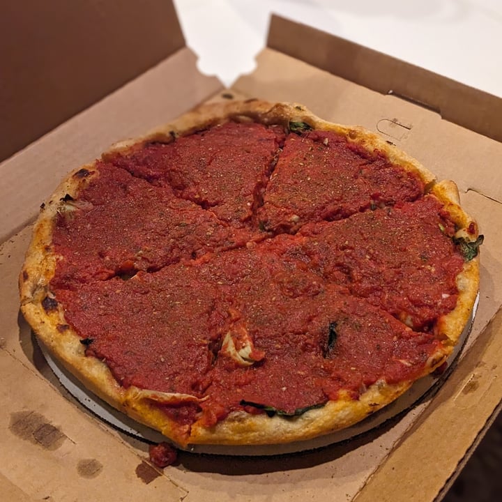 photo of Kitchen 17 Deep Dish “Plant Eater” Pizza shared by @iszy on  13 Mar 2024 - review
