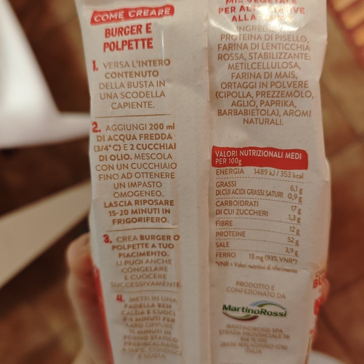 photo of Beamy preparato per burger e polpette plant based al gusto manzo shared by @harubaba on  25 Jan 2025 - review