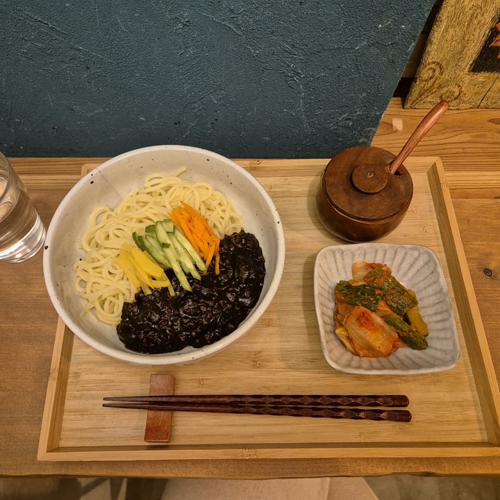 photo of Guesthouse tu casa Black bean noodles shared by @rebeccabream on  07 Sep 2024 - review