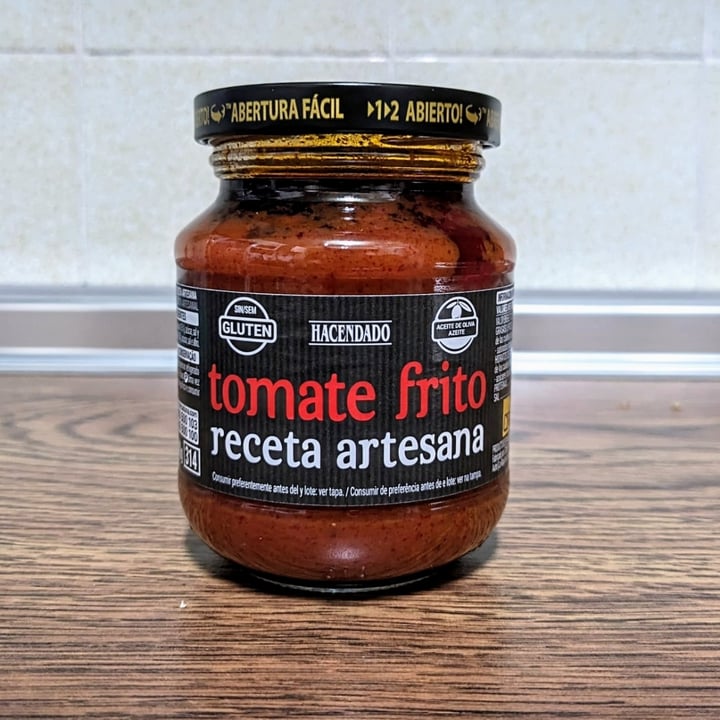 photo of Hacendado Tomate frito receta artesana 300g shared by @lidiaaguilar on  18 Aug 2023 - review