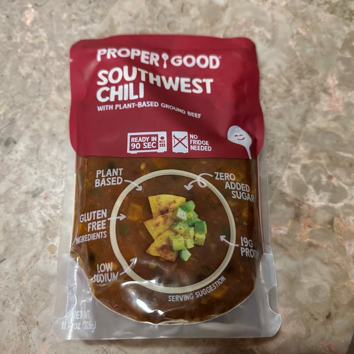 photo of Proper good southwest chili shared by @1creolevegan on  31 Mar 2024 - review